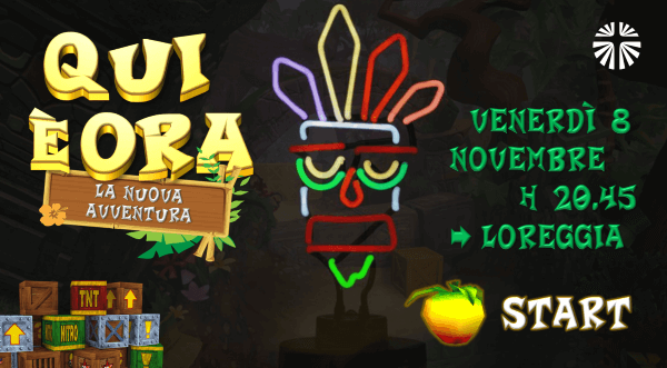 Qui è ora: start! La nuova avventura - Venerdì 8 novembre 2019 ore 20.45 a Loreggia